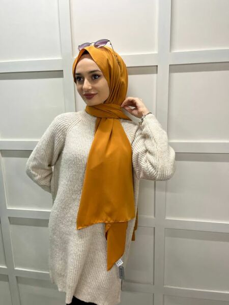 Siyane Scarf Medina Silk Shawl 00737 MUSTARD
