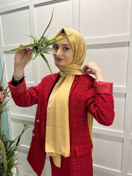 Siyane Scarf Medina Silk Shawl 00737 GOLD
