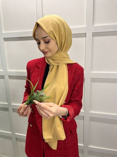 Siyane Scarf Medina Silk Shawl 00737 GOLD