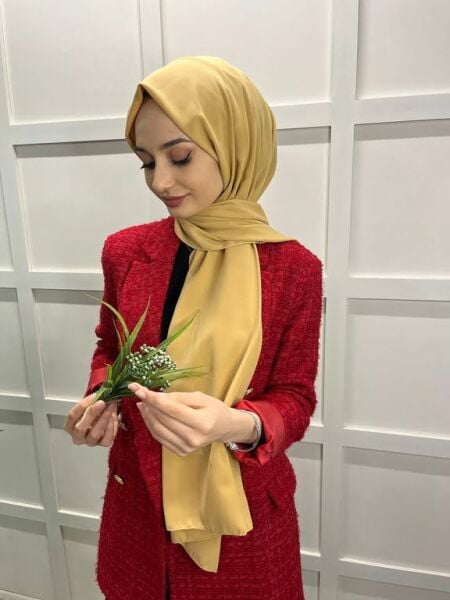 Siyane Scarf Medina Silk Shawl 00737 GOLD
