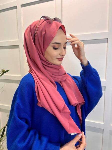 Siyane Scarf Medina Silk Shawl 00737 DRIED ROSE