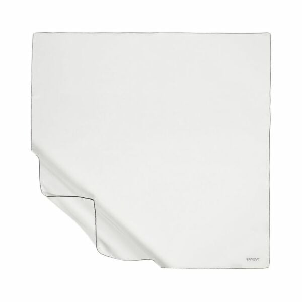 İpekevi Solid Color Twil Silk Scarf 01116 PEARL WHITE