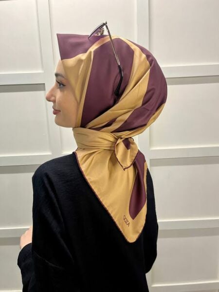 Qoza By İpekevi Rayon Scarf 81211 CLARET RED