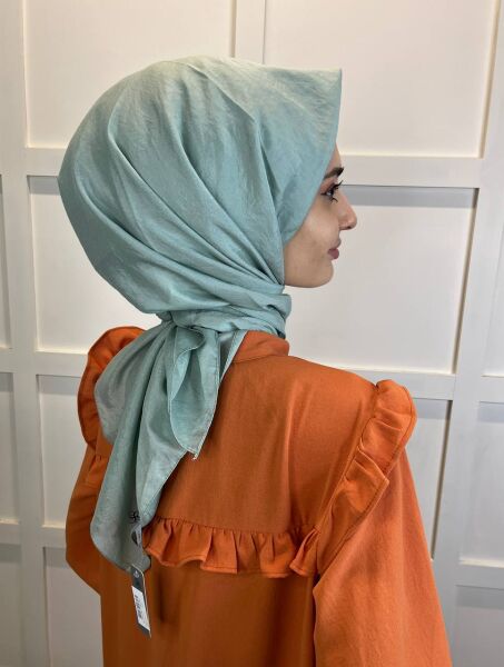 Siyane Scarf İpeksi Vual Eşarp 00949 MİNT