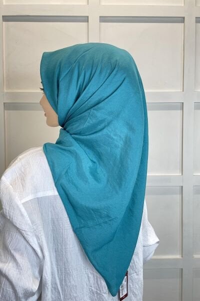 Kroren by Armanda Voile Scarf - Silky Shiny Scarf KR7558 OIL GREEN