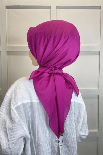 Kroren by Armanda Voile Scarf - Silky Shiny Scarf KR7558 SIKLAMEN