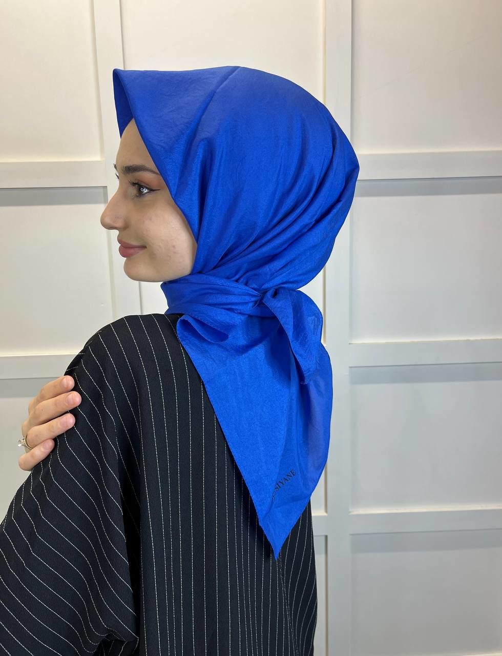 Siyane Scarf İpeksi Vual Eşarp 00949 SAKS