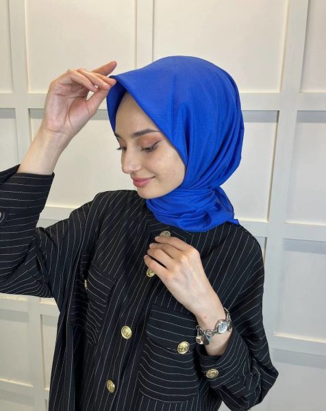 Siyane Scarf İpeksi Vual Eşarp 00949 SAKS