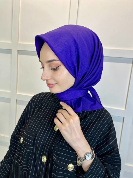 Siyane Scarf İpeksi Vual Eşarp 00949 MOR