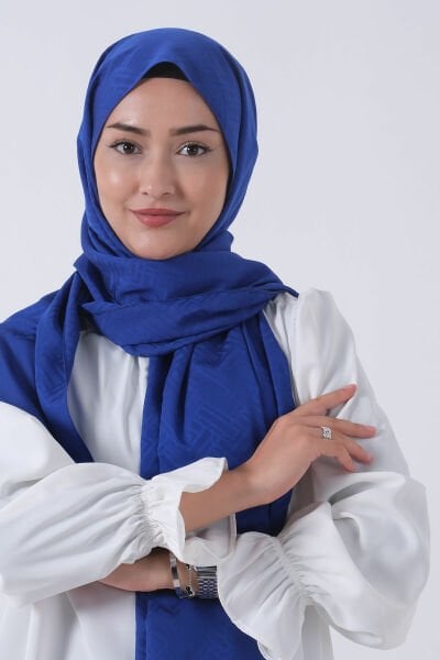 Harem Scarf Jakarlı Şal, Nehir Jakar Şal 01170 SAKS