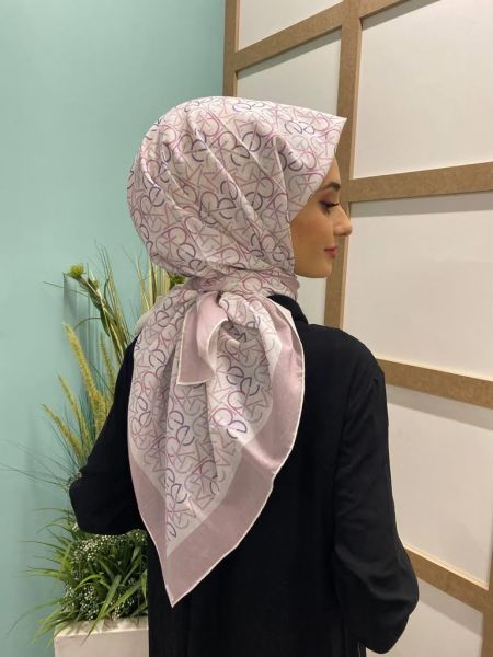 Pink and best sale navy scarf
