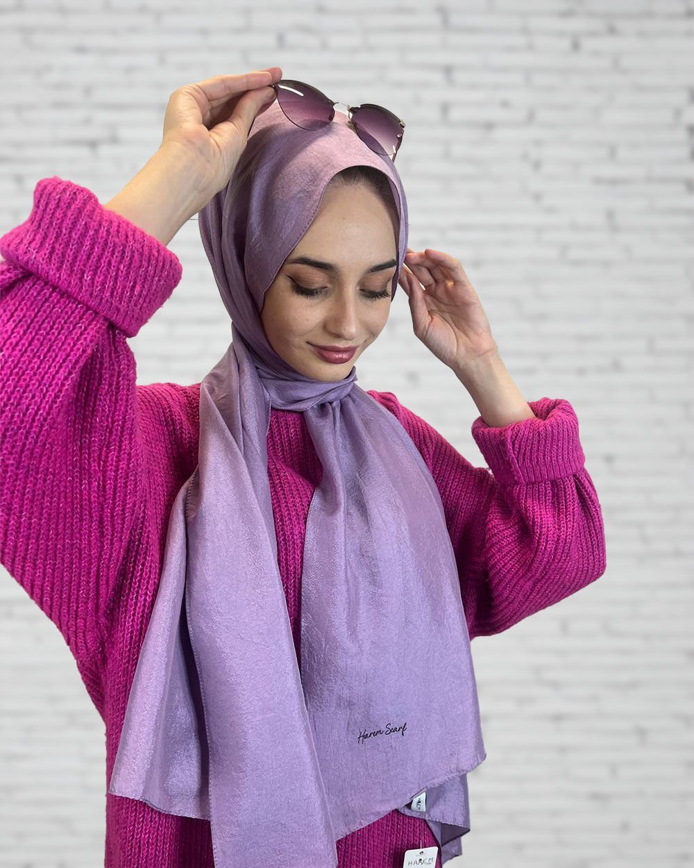 Harem Scarf Brisa Vual Şal 00816 LEYLAK