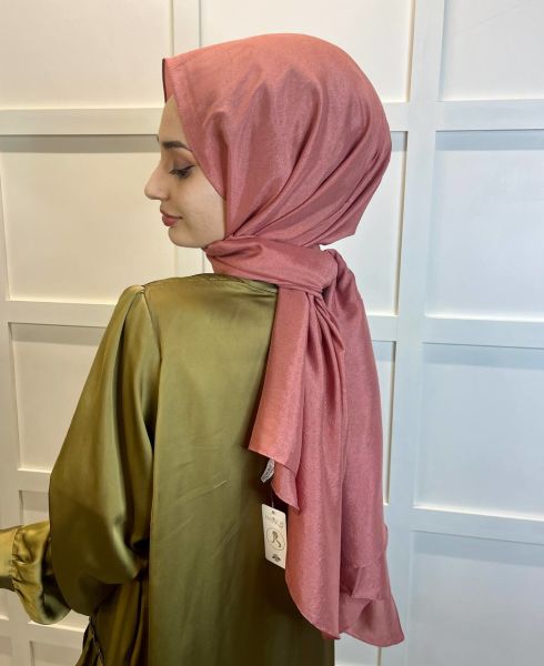 Harem Scarf Brisa Vual Şal 00816 GÜL KURUSU
