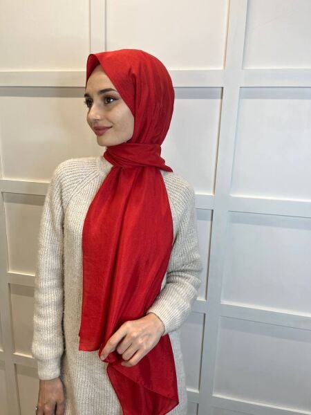 Harem Scarf Brisa Vual Şal 00816 KIRMIZI