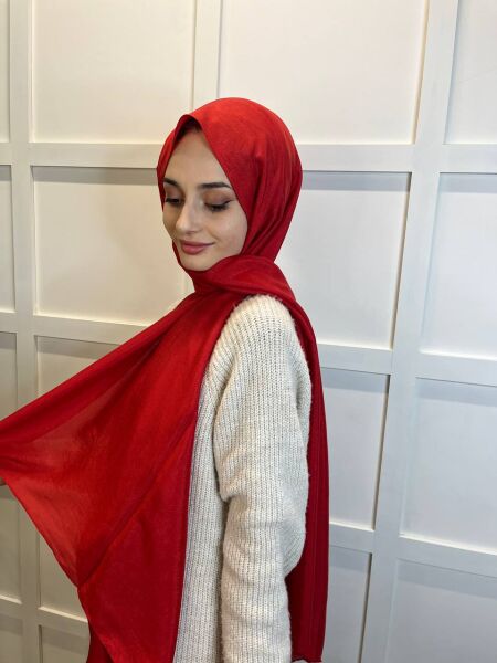 Harem Scarf Brisa Vual Şal 00816 KIRMIZI