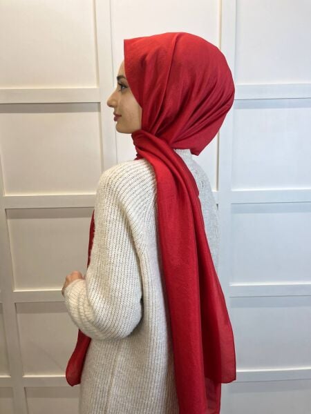 Harem Scarf Brisa Vual Şal 00816 KIRMIZI