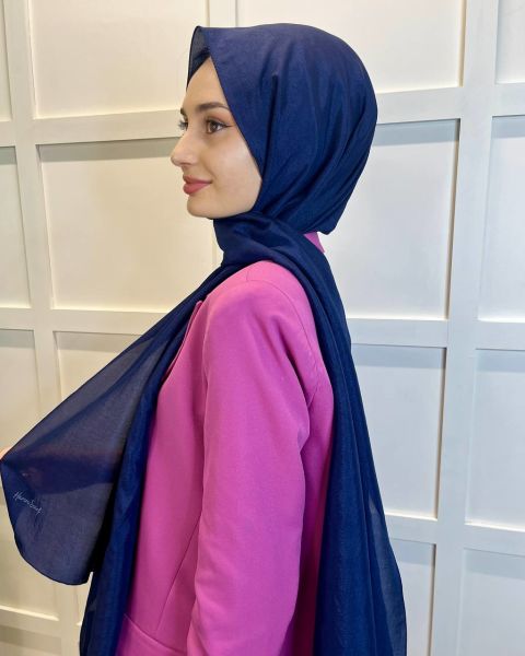 Harem Scarf Brisa Vual Şal 00816 LACİVERT