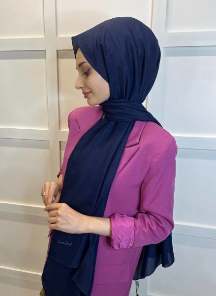 Harem Scarf Brisa Vual Şal 00816 LACİVERT
