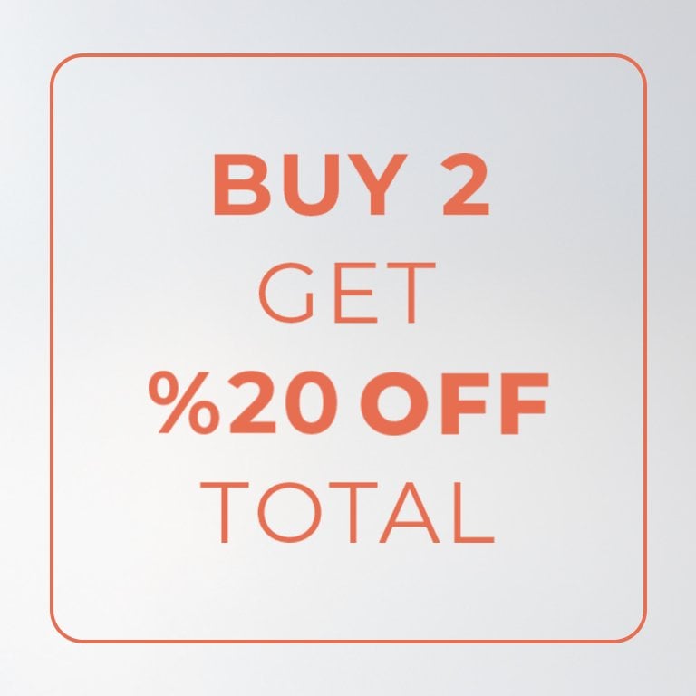 GET 20 OFF ON THE SECOND PRODUCT