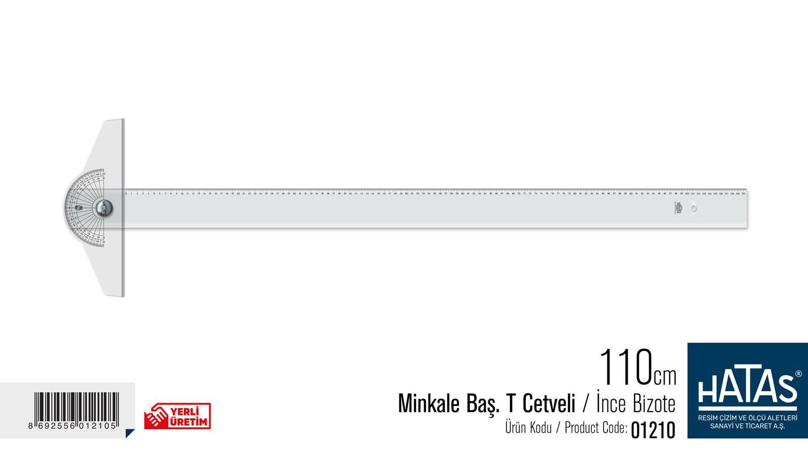 HATAS 01210 MİNKALE BAŞLIKLI INCE BİZOTE 110 CM