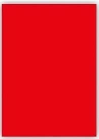 TİCON 78613 FON KARTONU 50X70 100 LÜ KIRMIZI