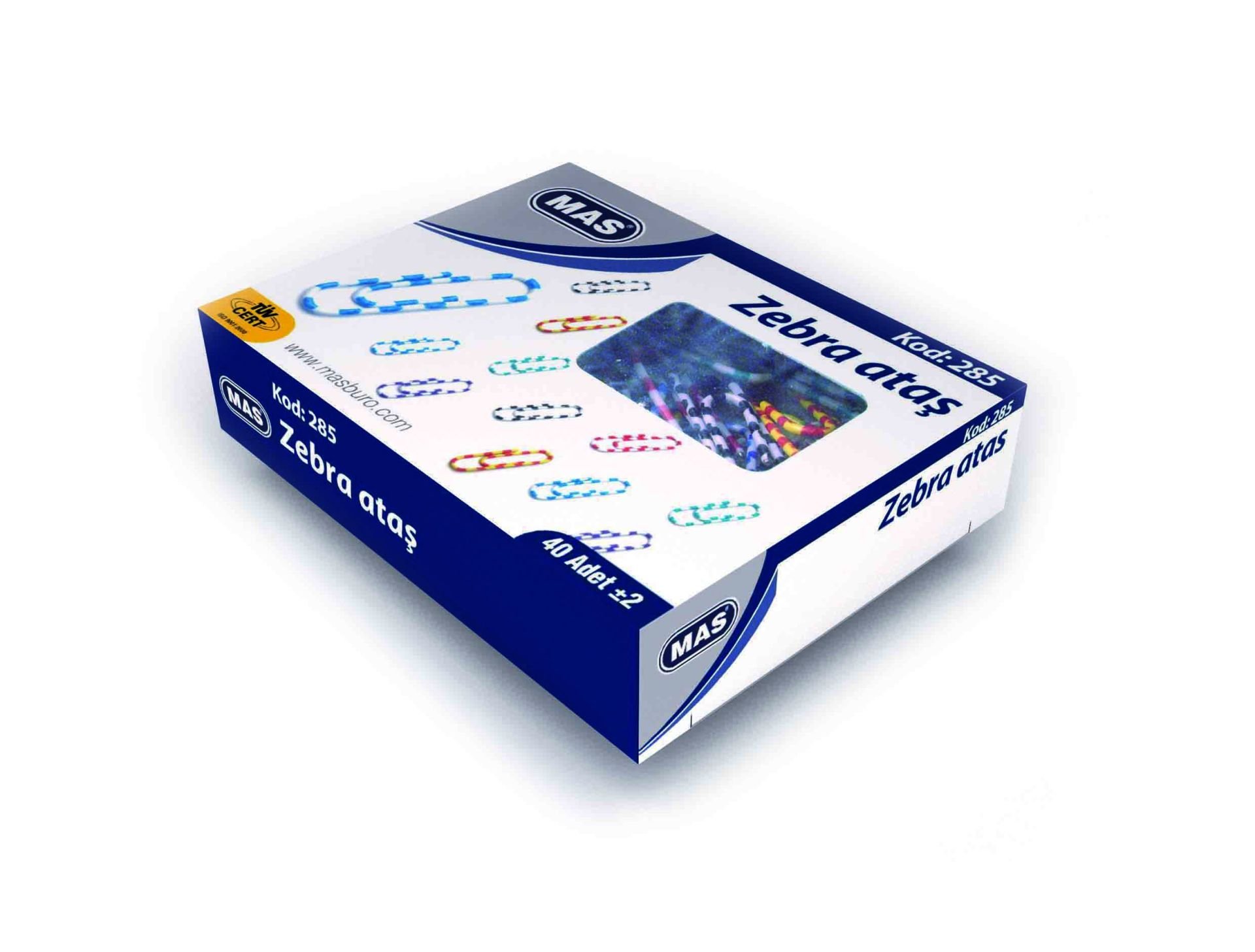 MAS 285 ATAŞ ZEBRA DESENLİ 28 MM 36 LI KT