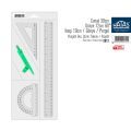 HATAS 0812 ÇİZİM TAKIMI PERGELLİ EKONOMİK 24'LÜ KT.