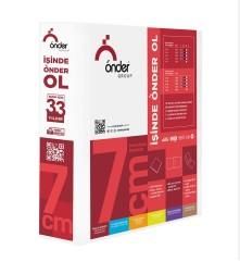 ÖNDER 2017-2 A4 FİRMA KLASÖRÜ 7CM 4D MEKANİZMA KIRMIZI
