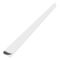 BİGPOİNT BP623-08-01 OVAL PROFİL(SIRTLIK) 8 MM BEYAZ 100'LÜ KUTU