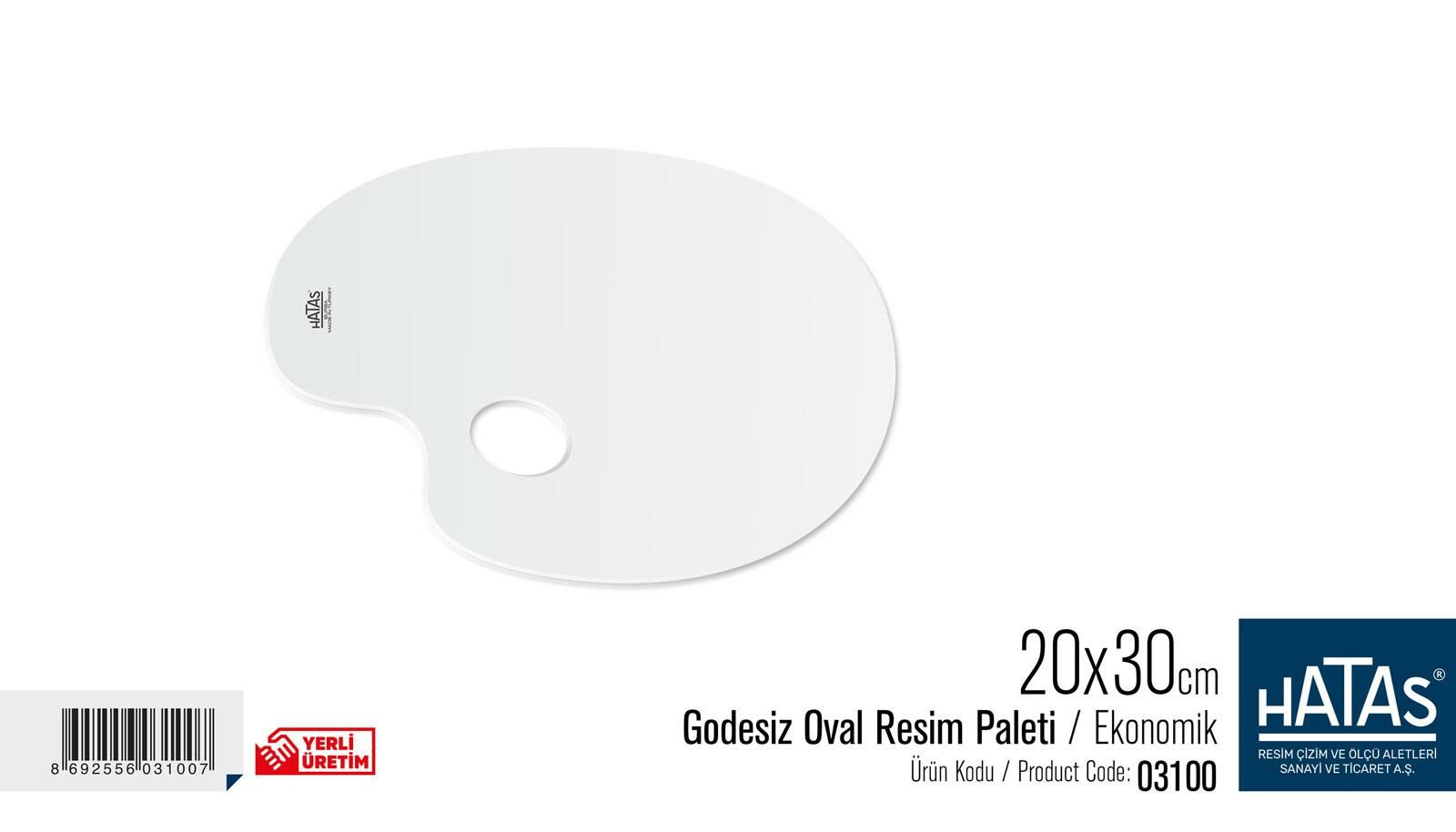 HATAS 03100 AKRİLİK PALET 20X30 CM