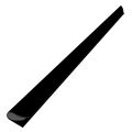 BİGPOİNT BP623-08-95 OVAL PROFİL(SIRTLIK) 8 MM SİYAH 100'LÜ KUTU