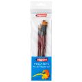 BİGPOİNT BPF905 123 SERİSİ SENTETİK KIL YUVARLAK VE KESİK UÇLU FIRÇA SETİ 4'LÜ BLİSTER 12'Lİ KT.