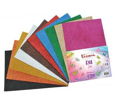 TİCON 139690 EVA SİMLİ 20x30 CM 10 LU YEŞİL