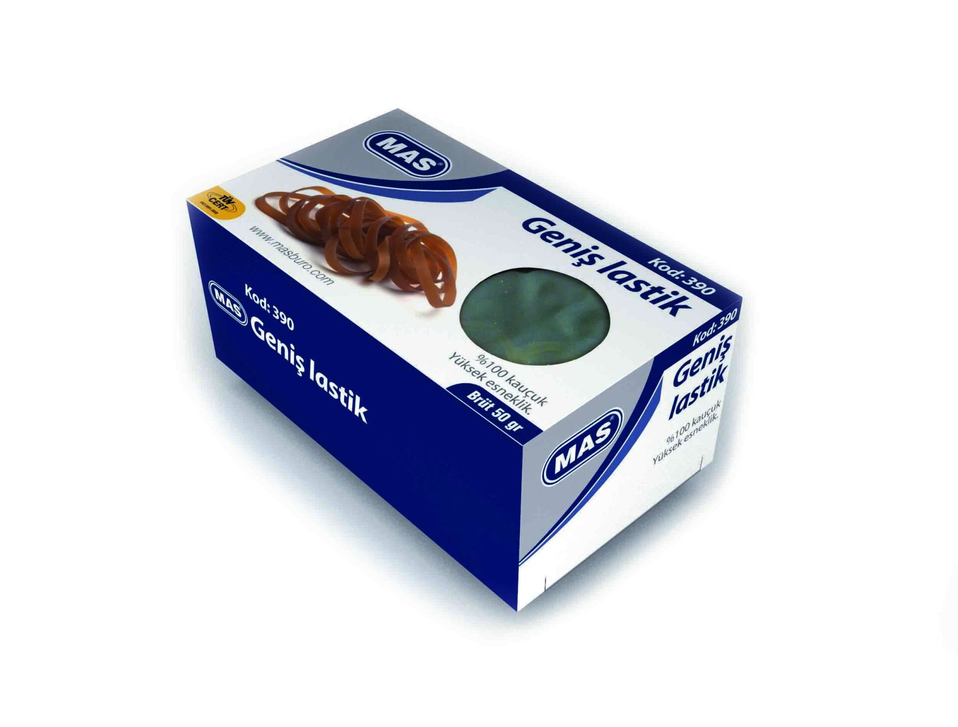 MAS 390 PAKET LASTİĞİ GENİŞ 50 GR
