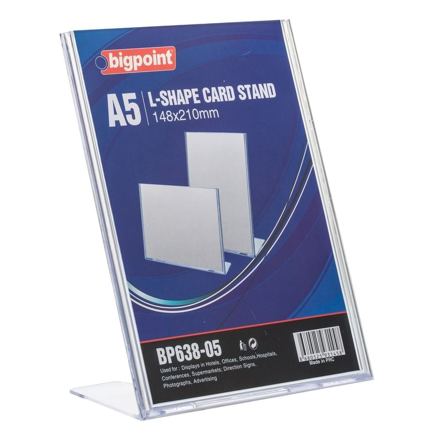BİGPOİNT BP638-05 KART STANDI DİKEY A5