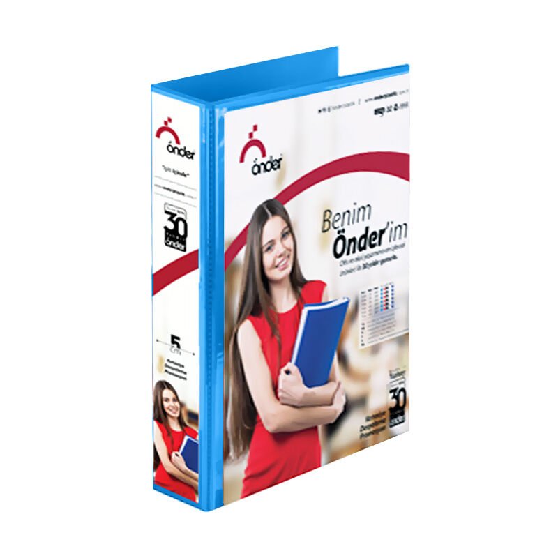 ÖNDER 2005-1 A4 FİRMA KLASÖRÜ 5CM 2D MEKANİZMA MAVİ