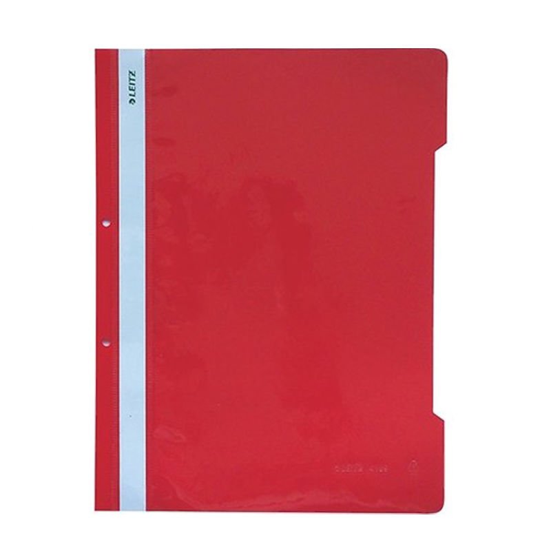 LEITZ 4189-02588 TELLİ DOSYA KIRMIZI 10 LU