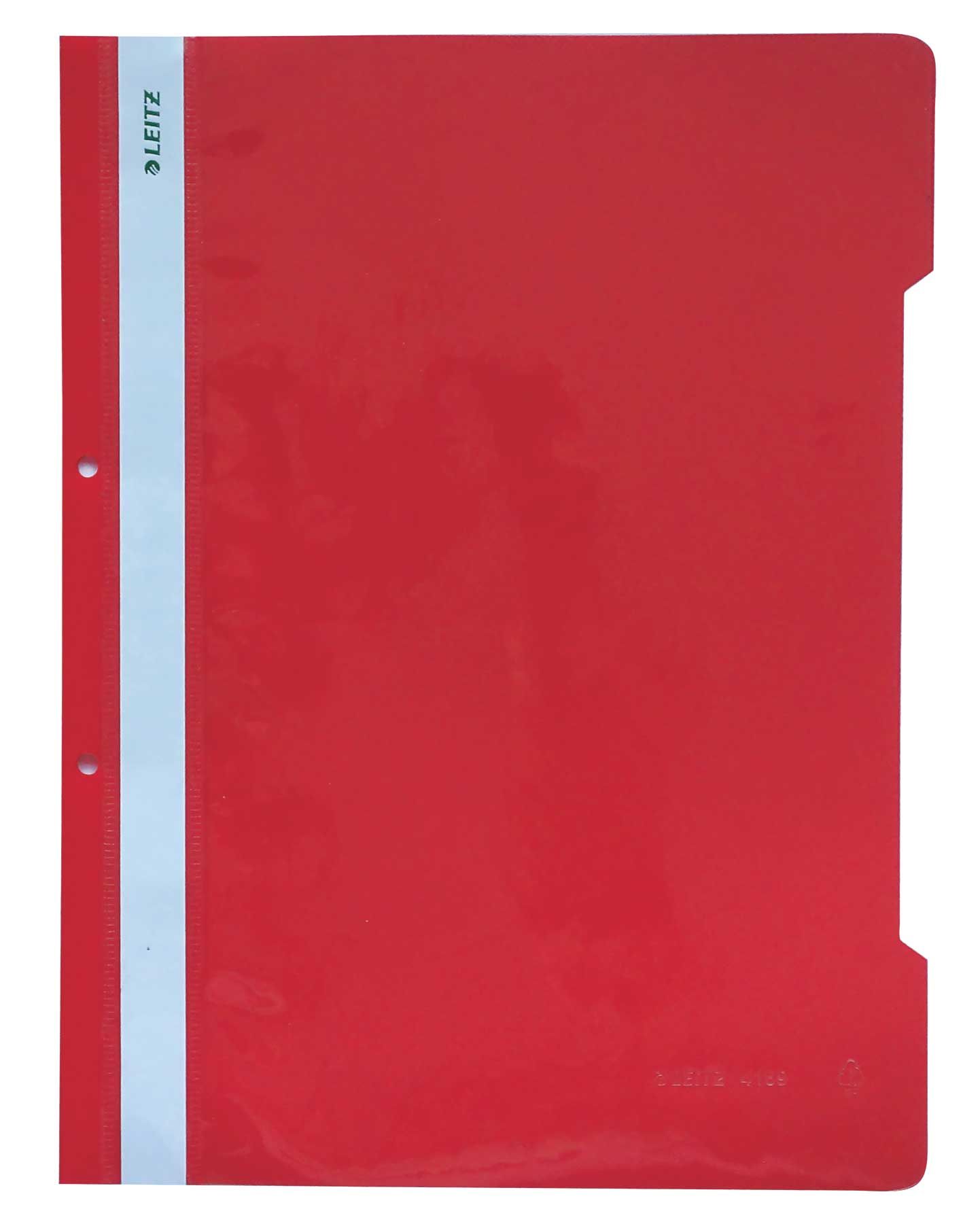 LEITZ 4189-20 TELLİ DOSYA KIRMIZI 50 Lİ