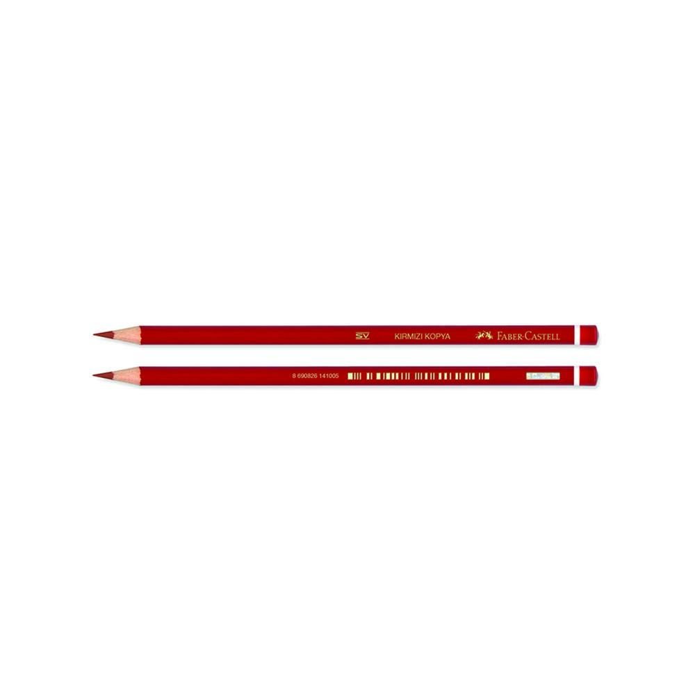 FABER KIRMIZI KOPYA BOYA KALEMİ 410000 12'Lİ