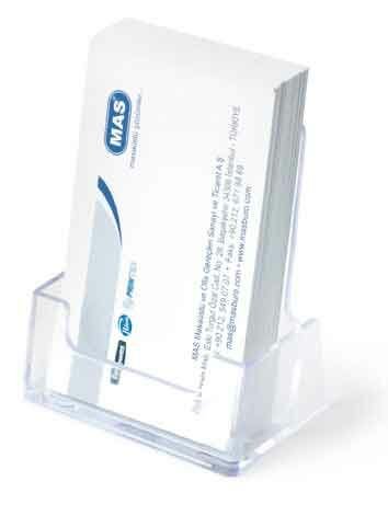 MAS 482 KARTVİZİTLİK DİKEY ŞEFFAF