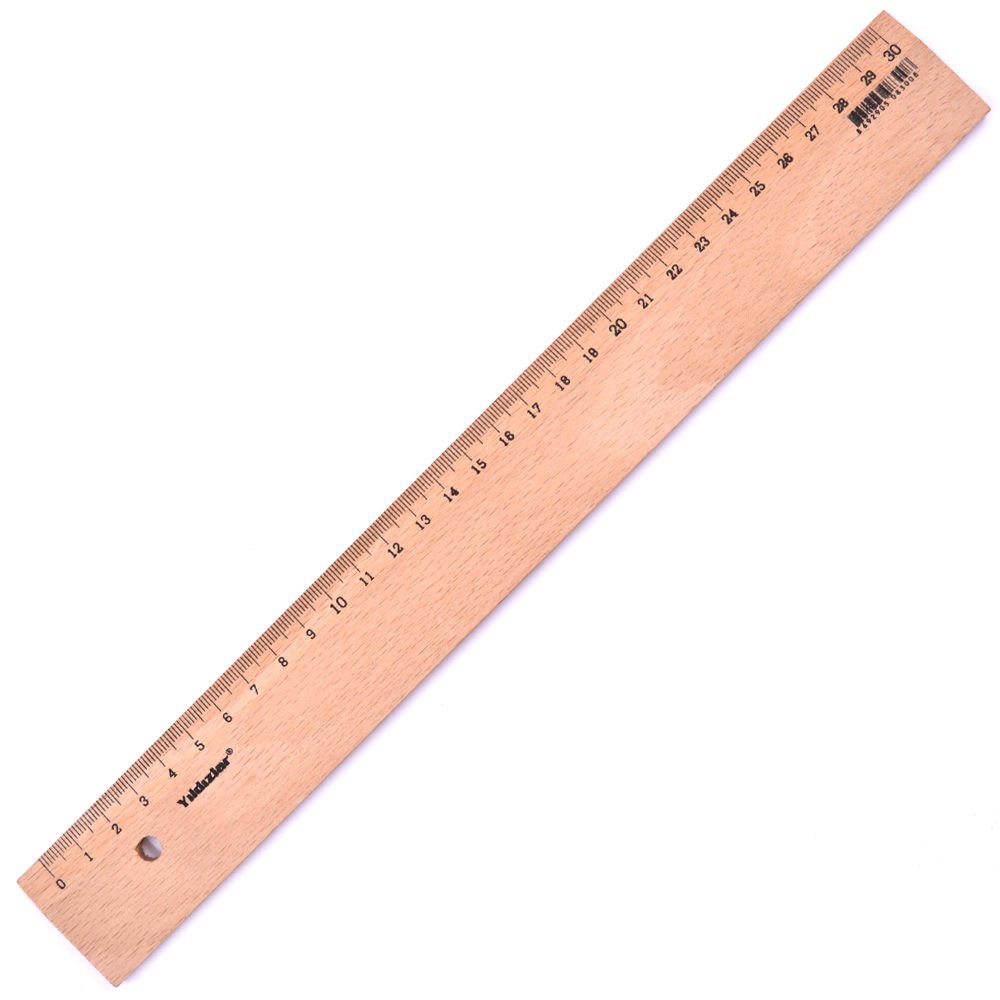 YILDIZLAR KOD:083 TAHTA CETVEL 30 CM 24'LÜ KT.