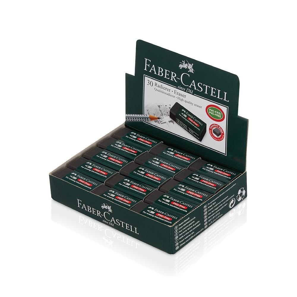 FABER SİLGİ SİYAH 7089 188930-30'LU