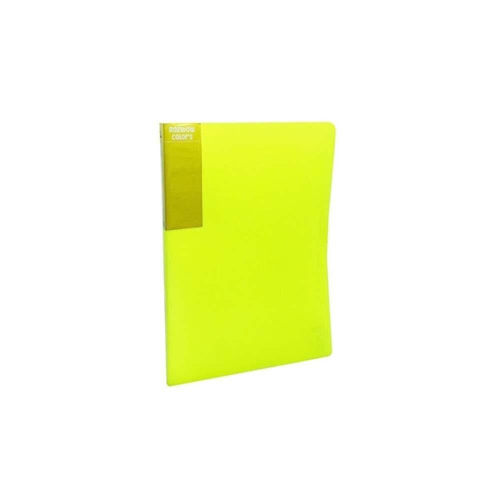 ÖNDER 128-20 RAİNBOW COLORS 40'LU SUNUM DOSYASI PP SARI