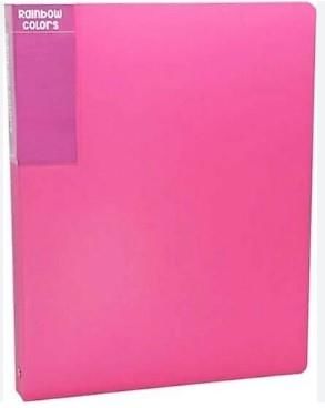 ÖNDER 127-23 RAİNBOW COLORS 30'LU SUNUM DOSYASI PP PEMBE
