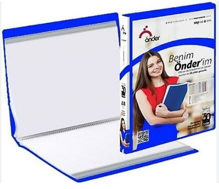ÖNDER 1260-1 ÖN CEPLİ SUNUM DOSYASI 60 LI MAVİ