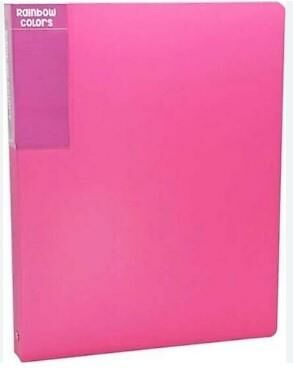 ÖNDER 126-23 RAİNBOW COLORS 20'Lİ SUNUM DOSYASI PP PEMBE