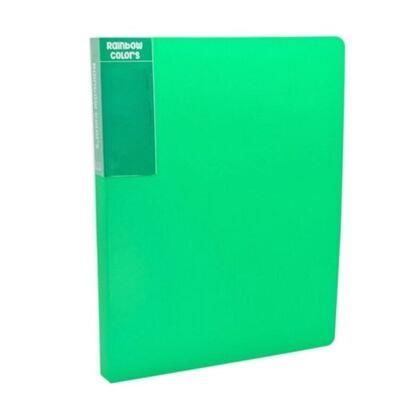 ÖNDER 126-19 RAİNBOW COLORS 20'Lİ SUNUM DOSYASI PP YEŞİL