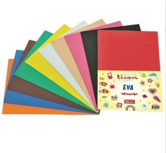 TİCON 271820 EVA KLASİK YAPIŞKANLI 50x70 CM KARIŞIK PAKET