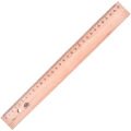 HATAS 00035 TAHTA CETVEL 30 CM TAKVİYESİZ 25'Lİ KT.