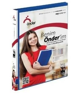 ÖNDER 1240-1 ÖN CEPLİ SUNUM DOSYASI 40 LI MAVİ